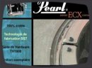 Prsentation de la batterie Export Custom ECX de Pearl.