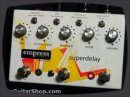 The Empress Superdelay Delay Pedal isn't your basic delay. Sure it does basic delay sounds, and it sounds better than anything else out there while doing them. But if all you want is a simple delay, this guitar effect pedal isn't for you. The Empress Super Delay is for musicians who want to be inspired by their pedals, not limited by them.