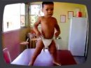 A REMIX of the dancing Brazilian baby by JOHN@WITTGRAF.com. The footage is REAL - playing at normal speed with no manipulation (other than obvious basic editing). Video: Home video of Luiz Otavio, age 2, from Brazil. Audio: 