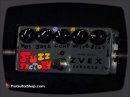 The ZVex Fuzz Factory is one of the earliest pedals invented by Zachary Vex and continues to be his most popular. It is the heir to the throne of the classic Germanium fuzz boxes of the past, even using New Old Stock Germanium transistors from the sixties. From this basic concept Mr. Vex went nuts and added an unheard of level of control over all aspects of the tone, including a Gate knob to control noise and tune feedback pitch, Compression control, and a Stability (or 