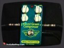 Aprs le frelon vert, le Green Compressor! La pdale d'effet pour guitariste Forest Green Compressor CB est en dmo, profitez en!