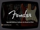 Fender Special Edition en dmo chez PGS mais on en profite pour dcouvrir ces modles d'exception.