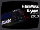 Pendant le NAMM, les copains de chez Future Music filment la démo du pad Akai MPX8.