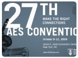 Event : 127th AES - New York 2009 Special Report - pcmusic