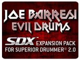 Virtual Instrument : Joe Barresi Evil Drums for Superior Drummer 2.0 - pcmusic