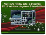 Plug-ins : Wave Arts Holiday Sale - pcmusic