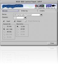 Informatique & Interfaces : USB Audio driver V1.05 - macmusic