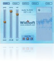 Plug-ins : WIDI Audio To MIDI en Audio Units - macmusic