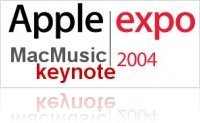 Evnement : Dbut Keynote & Apple Expo '04 - macmusic