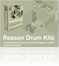 Virtual Instrument : Propellerhead's Reason Drum Kits ReFill - macmusic