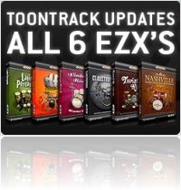 Virtual Instrument : Toontrack updates all six EZXS - macmusic