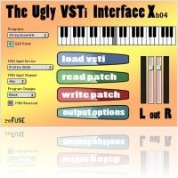 Logiciel Musique : ReFuse Software Ugly VSTi Interface v0.4 - macmusic