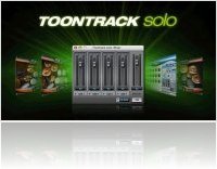 Music Software : Toontrack Solo with game console controller support - macmusic
