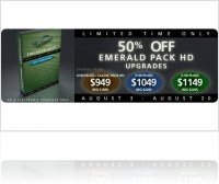 Plug-ins : -50% sur les upgrades Emerald Pack HD chez McDSP - macmusic