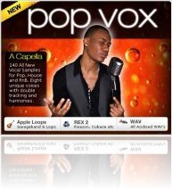 Instrument Virtuel : Platinum Loops Pop Vox Samples Acapella - macmusic