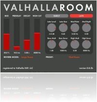 Plug-ins : Valhalla DSP announces ValhallaRoom - macmusic