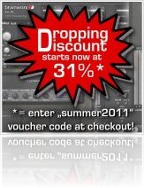 Plug-ins : BX Products - Dropping Discount Campaign On - macmusic