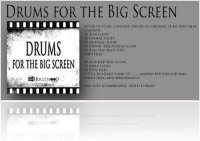 Music Software : Hollywood Loops releases - Drums For The Big Screen - macmusic