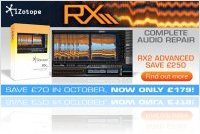 Misc : Huge Savings on iZotope RX2 Audio Repair Suite - macmusic