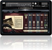 Instrument Virtuel : CineSamples Prsente CineWinds Core - macmusic