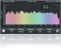 Logiciel Musique : Onyx Prsente Spectrum Analyzer 1.0 pour iOS - macmusic